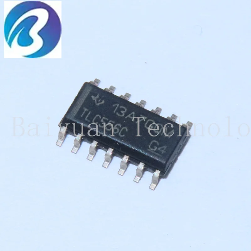 TLC556CDR,100PCS,555 Type, Timer/Oscillator (Dual) IC 2.1MHz 14-SOIC