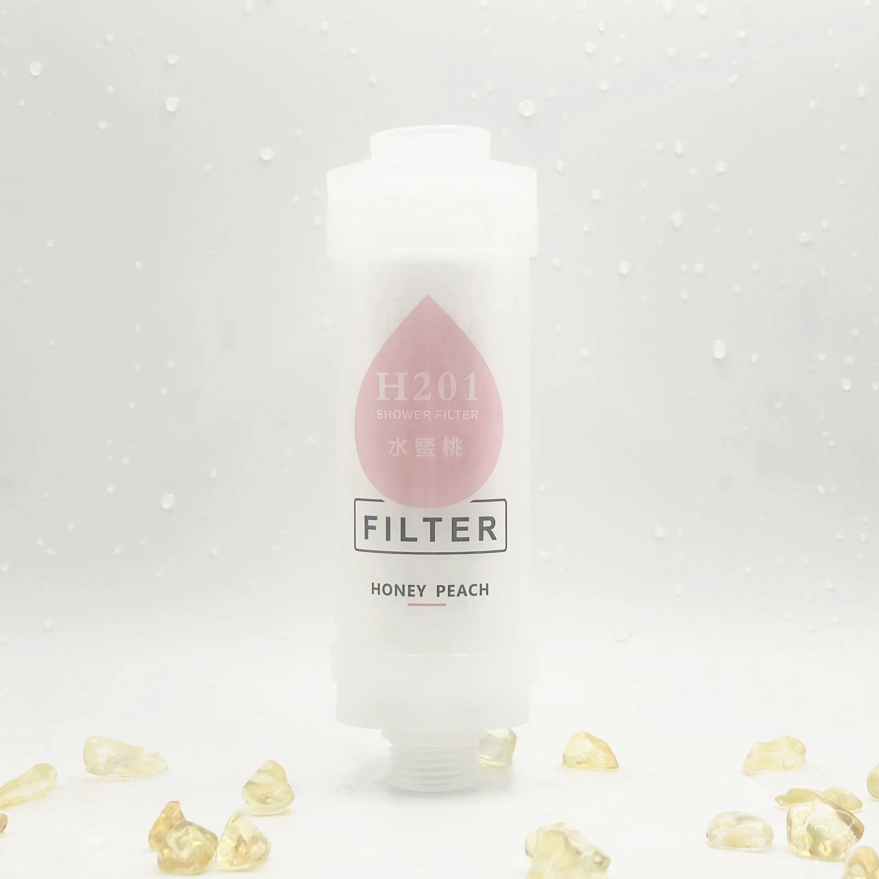 Shower Head Filter Cartridge Aromatherapy Essential Oil Water Purifier Chlorine Removal Skin Care Pre-Filter Stick Universal