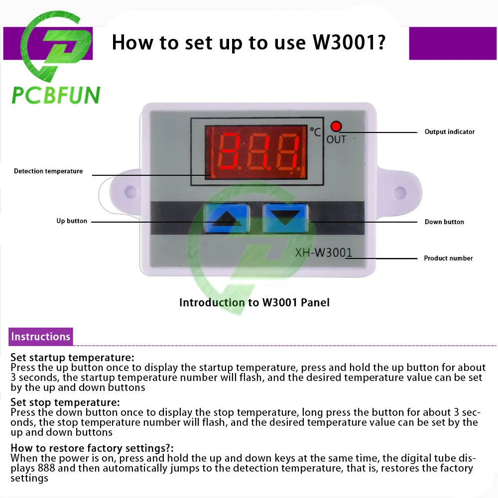 Умный электронный регулятор температуры, 220 В