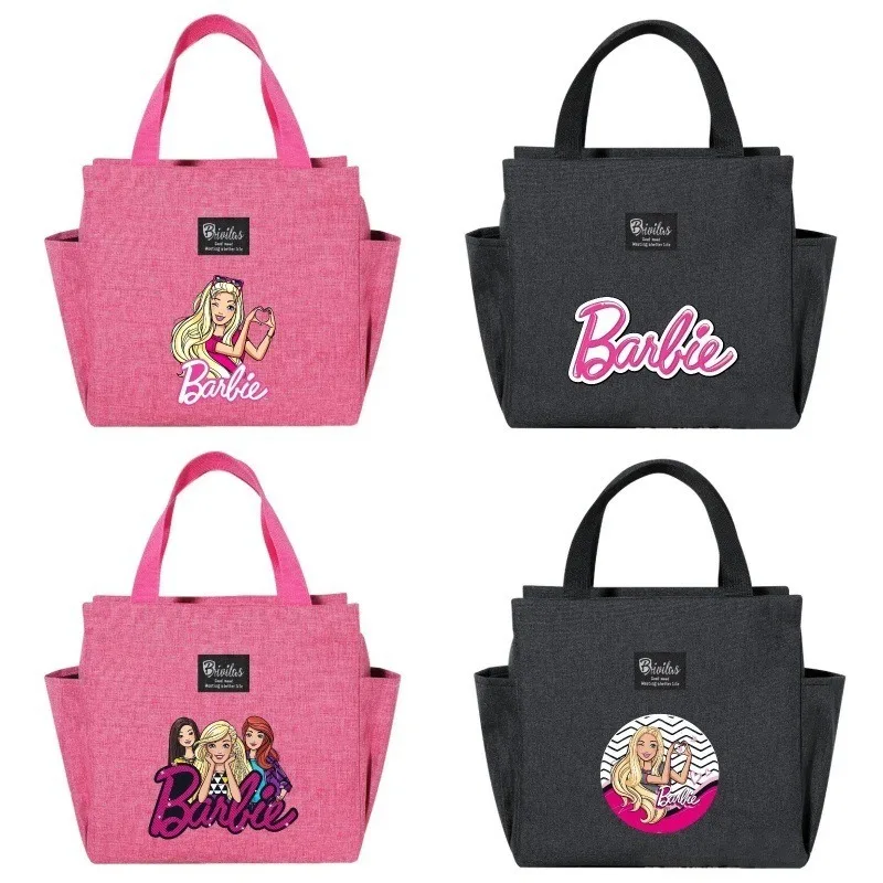 

Милая сумка-тоут в стиле Барби, изолированная сумка для обеда для женщин, термосумка-холодильник для пикника на открытом воздухе, стильные женские сумки-тоут