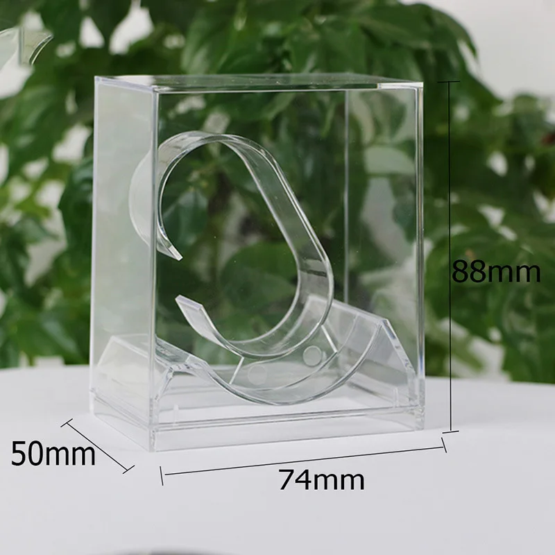 Transparent Smart Watch Packaging Box Women Watch Gift Collection Box Jewelry Display Box  Plastic Hanging Watch Box