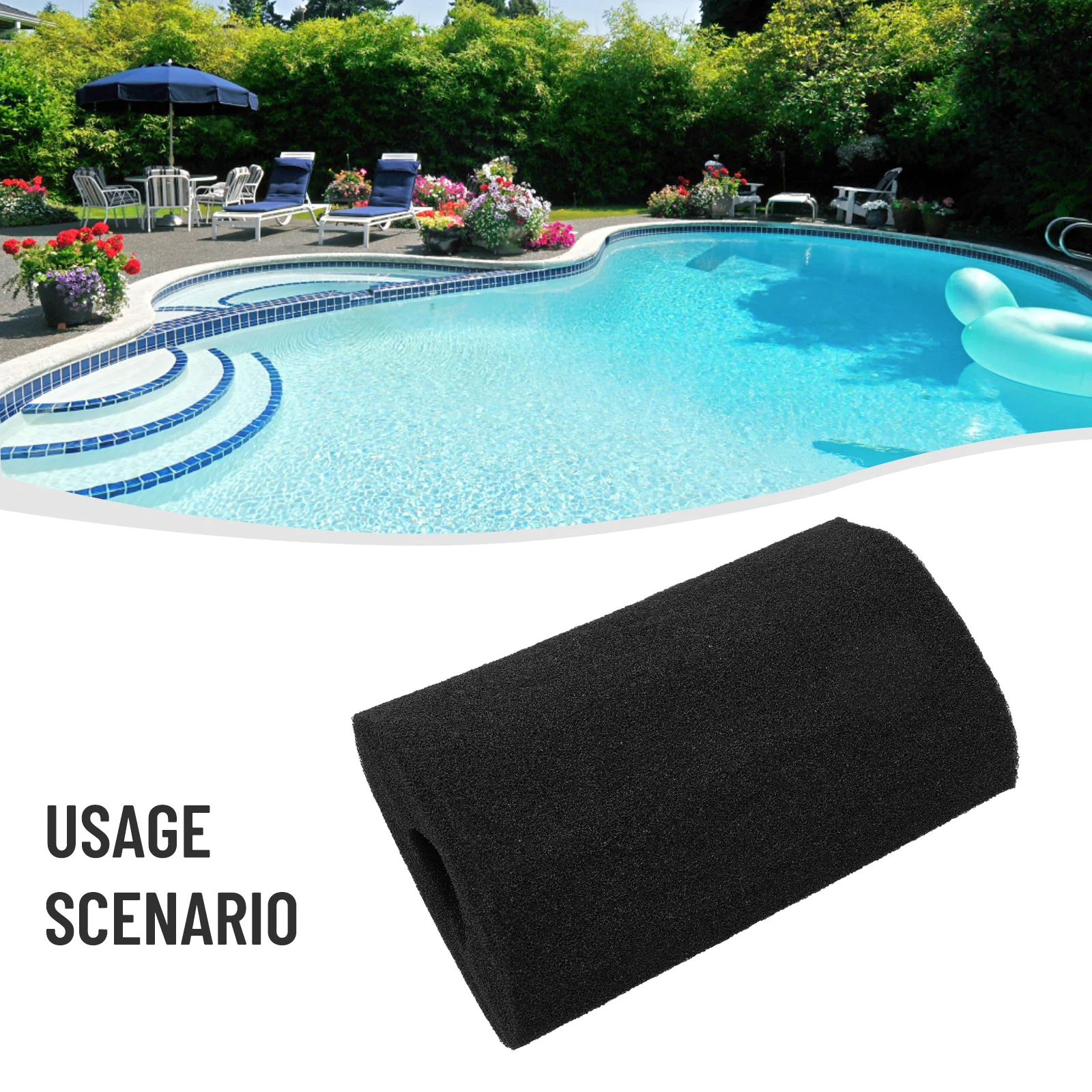 

Accessory Filter Sponge Cartridge Elements Foam For Intex Type B Reusable Swimming Pool Washable Useful Suitable