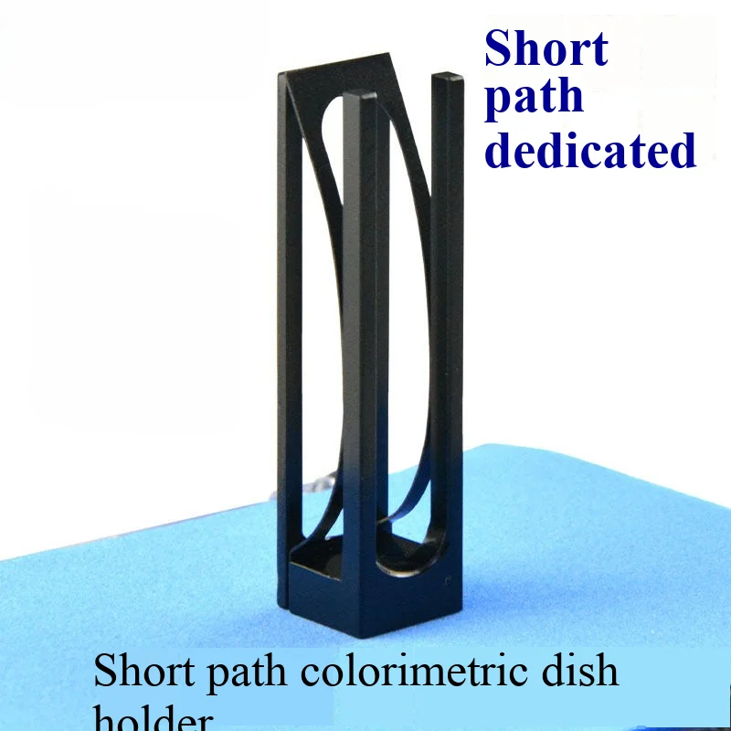 Short path colorimetric dish holder matched with small path colorimetric dish specific