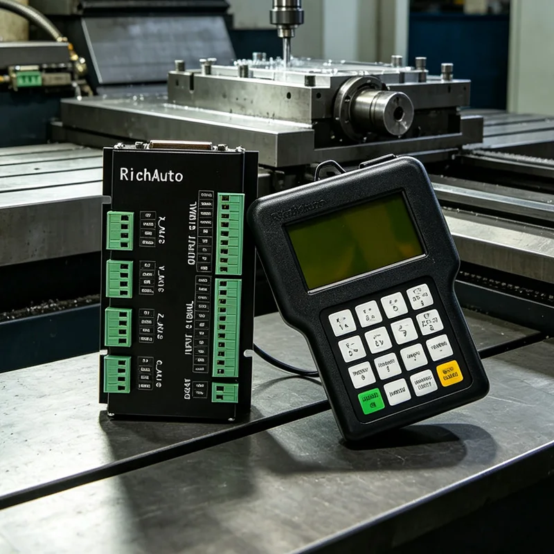LY CNC Controller RichAuto DSP A18 4 Axis Controller Original A18 English Version Used for CNC Router Machine