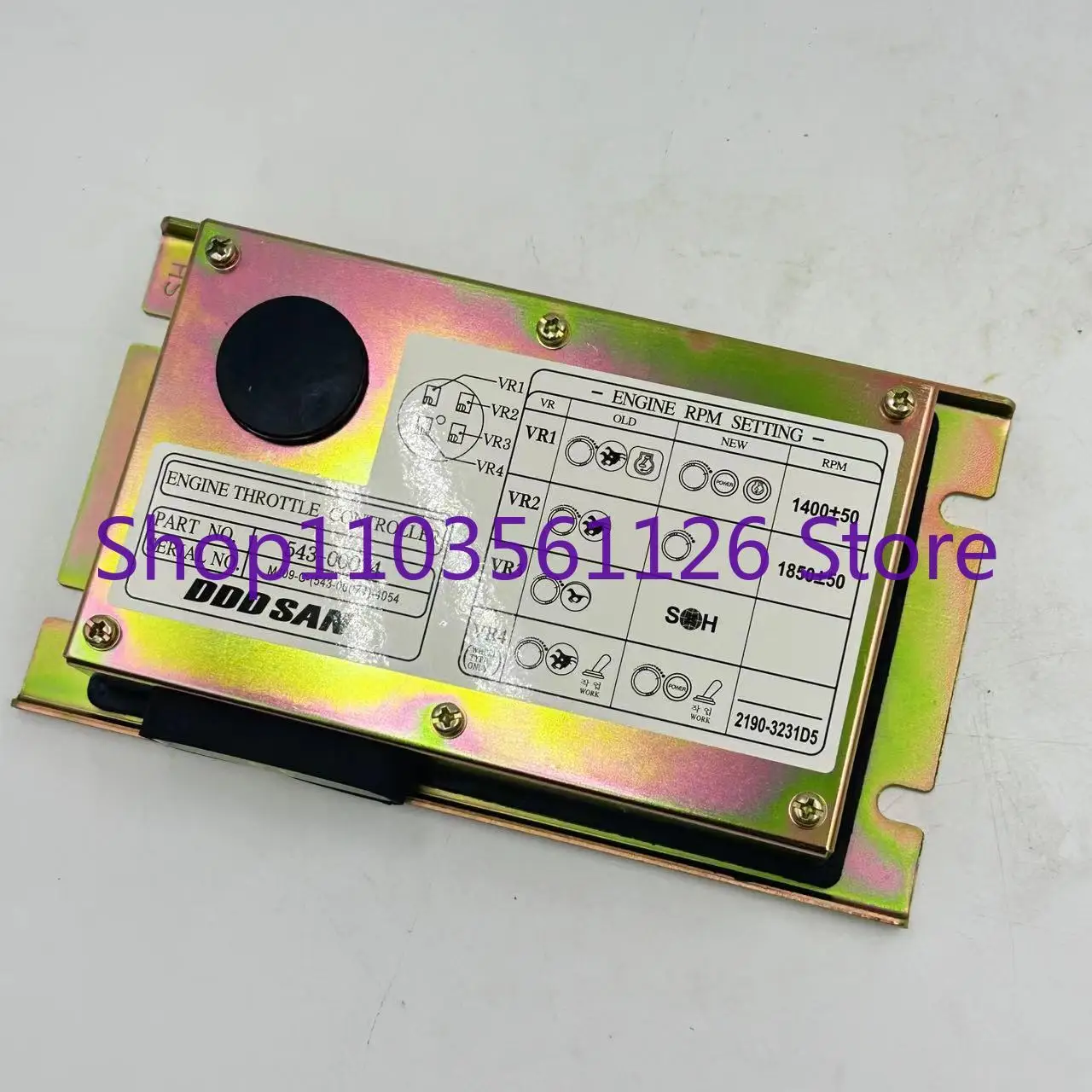 

Для Doosan Daewoo панель управления дроссельной заслонкой DH150 DH220 DH215 dx225lc 543-00074 DH225-7 2543-1036 компьютерная версия дроссельной заслонки