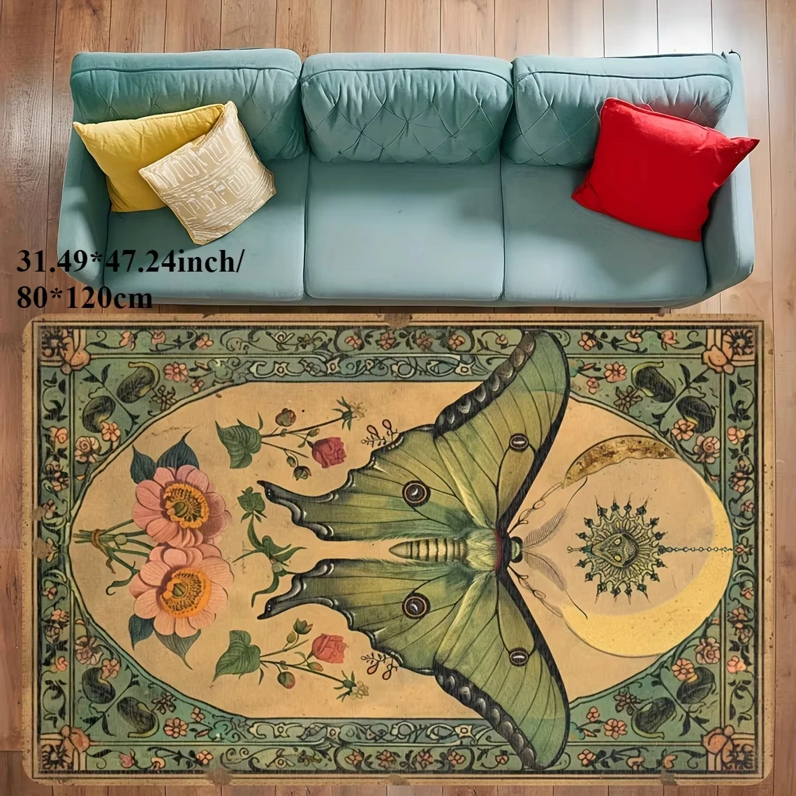 Vikama Flannel Soft Cushion - Suitable For Entrance Doors, Kitchens, Laundry Rooms, Balcony Bay Windows And Home Carpets.
