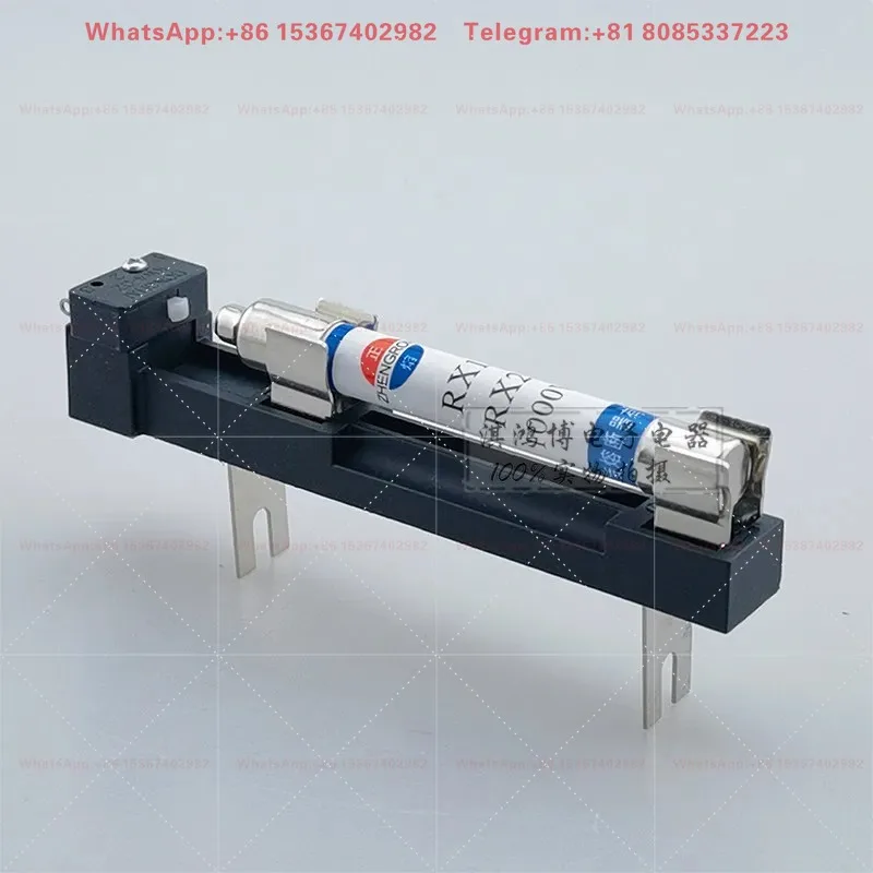 10PCS   RX1 RX2-1000V ceramic fuse, fuse impact signal indicating fuse core RZS1