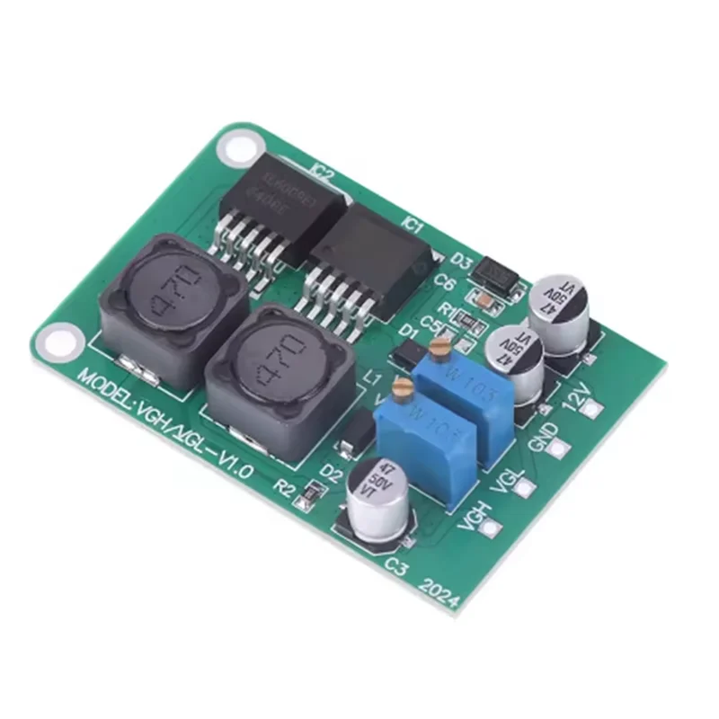vgh vgl DC module repair LCD panel broken Y color abnormal horizontal line vgh vgl DC