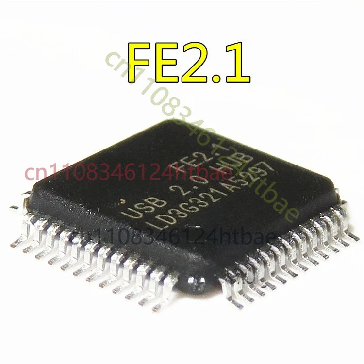 20PCS FE2.1 LQFP-48 USB2.0 high speed seven port hub controller NEW