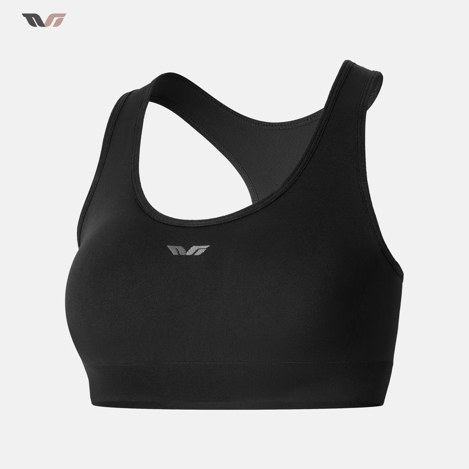 ROCKBROS TVI Women's Sports Bra Fixed Integrated Padded Workout Tank Top Elastic Breathable Quick Dry Cycling Sports Underwear