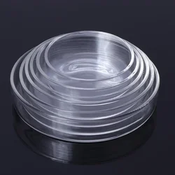 New Arrival Fish Feeder Aquarium Shrimp Glass Feeding Bowl Dish Tray 6 Size A823