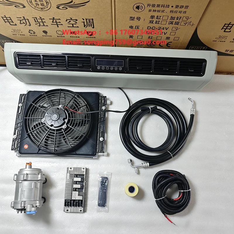 12v Automotive air Conditioning Portable 24 Volts Dc Parking air Conditioner air Conditioning Systems for Commercial Vehicle