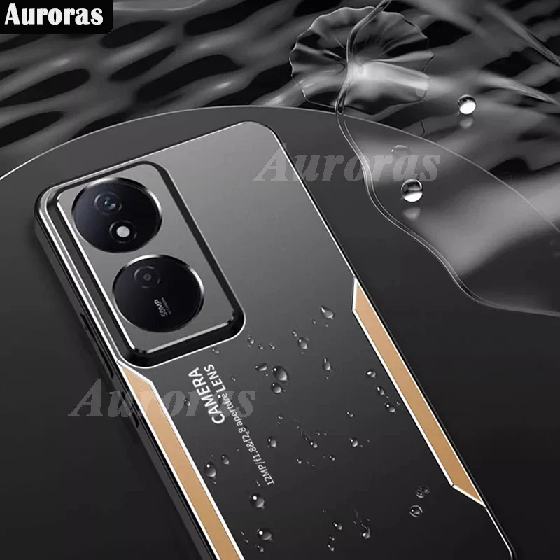 Skinlee Case For Honor X7B 5G X7B 4G 90 Smart  Armor Aluminum Alloy Bumper Rugged Shell For Honor X7B 4G 90 Smart Phone Cover