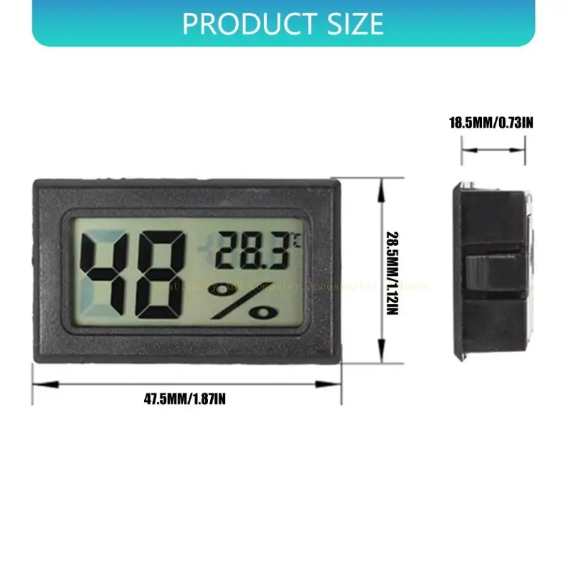 

3D Printer Dry Box LCD Thermograph Hygrometer Meter Sensory Indoor Temperature Humidity Meter