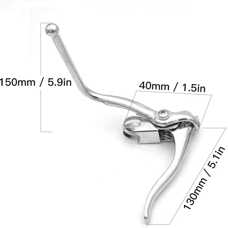 Aluminum Alloy Bicycle Brake Handle MTB Road Bike Cycling Brake Levers Cycling Bicycle Accessories 150 x 130 x 40mm