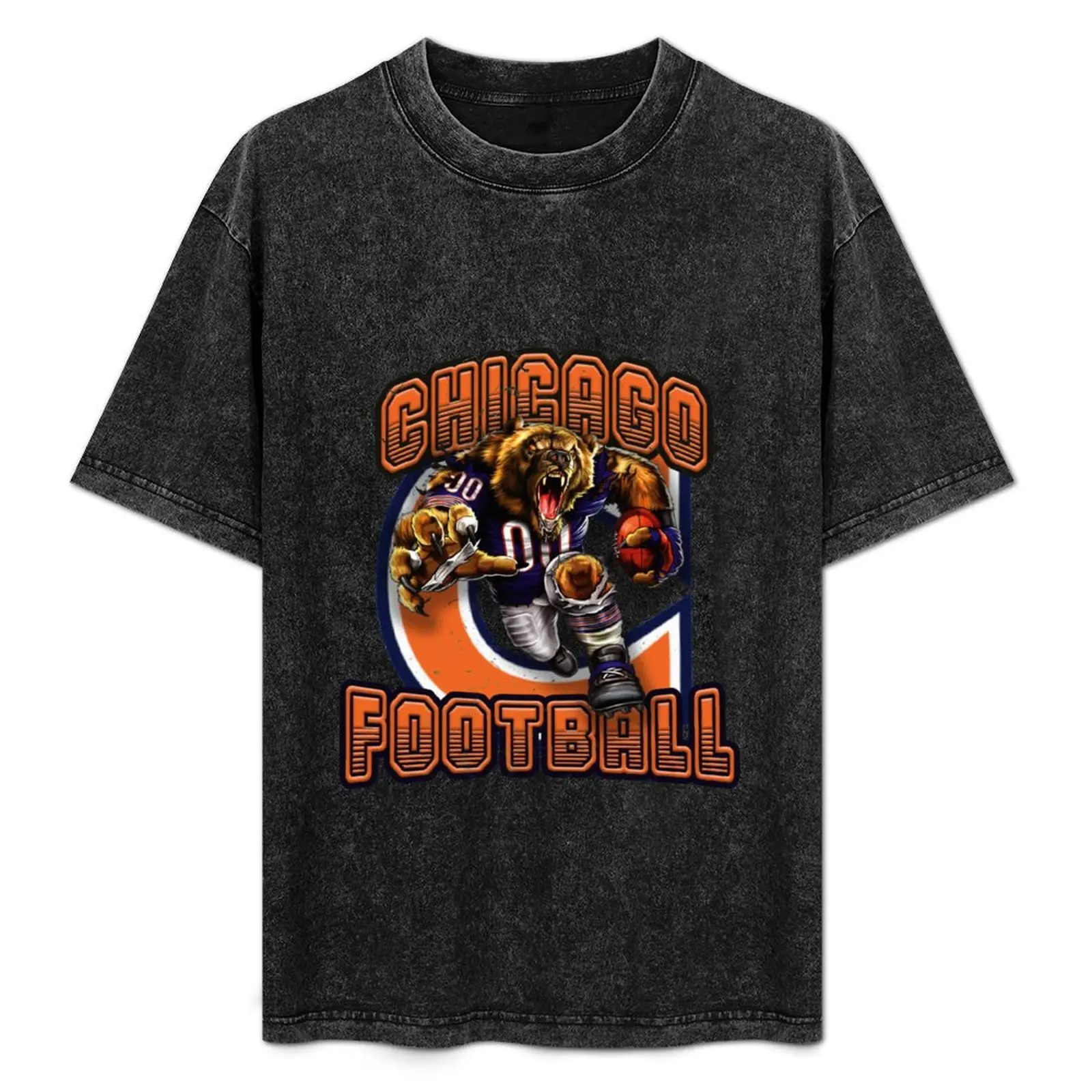 

Chicago Football T-Shirt korean fashion sublime mens shirts graphic tee