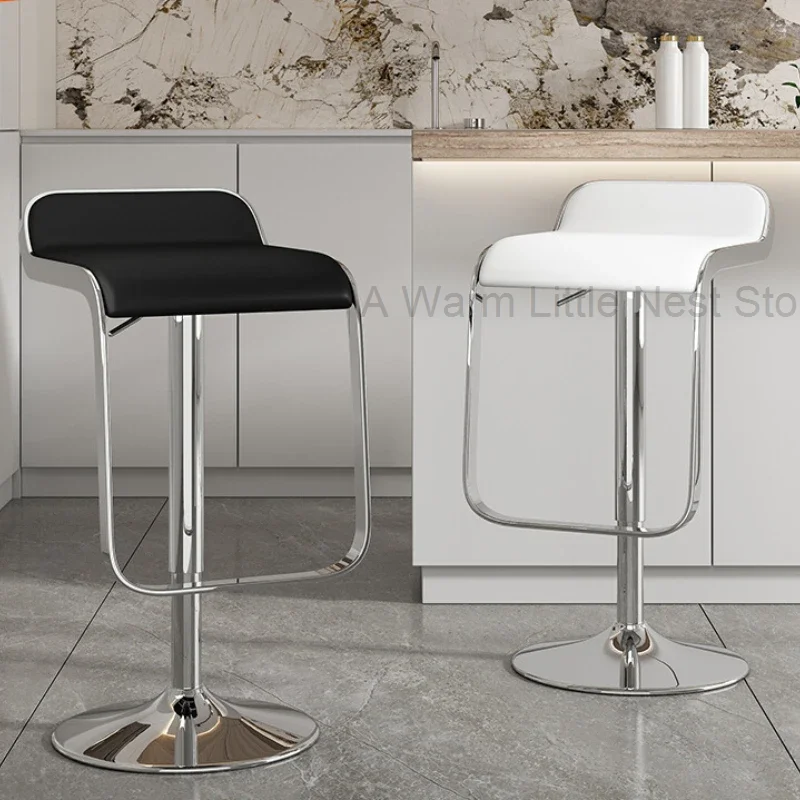 

Modern barstool lift Bar chair Home kitchen high stools INS Swivel counter stools simple Dining chairs Cafe cash register stool