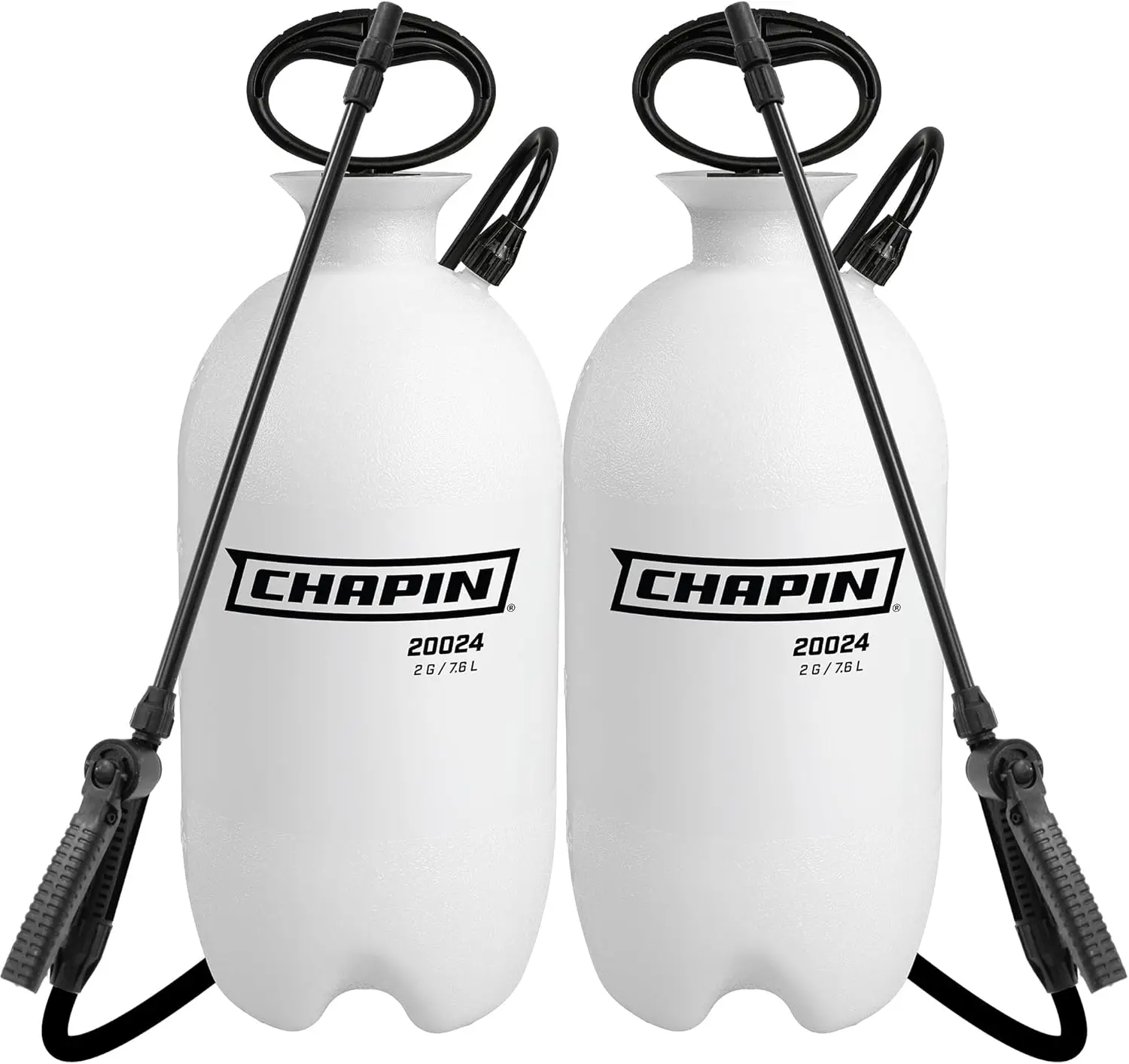 

2-Gallon Pump Sprayer with Translucent Tank, Adjustable Nozzle & 34" Hose for Fertilizer, Weed & Pest Control