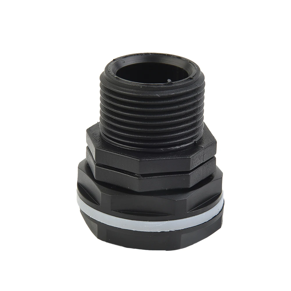 1PCS Polypropylene Tank Bushing Threaded Fitting Flange Connection External Thread IBC Rain Bushing Threaded Irrigation Supplies