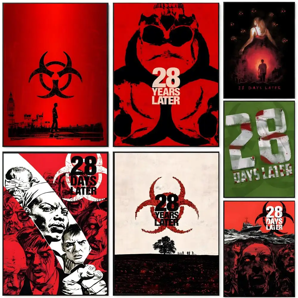 Anime 28 Days Later Poster Poster HD Waterproof Self-Adhesive Wall Art – Multi-Scene Use, Top Gift Pick