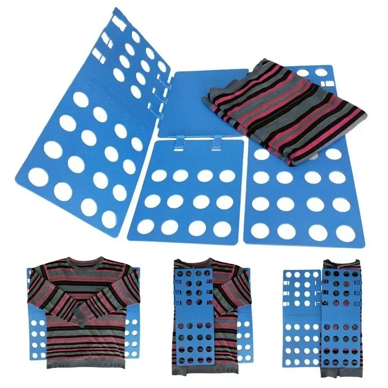 Quality Adult Kids Magic Clothes Folder T Shirts Jumpers Organizer Fold Save Time Quick Clothes Folding Board Clothes Holder