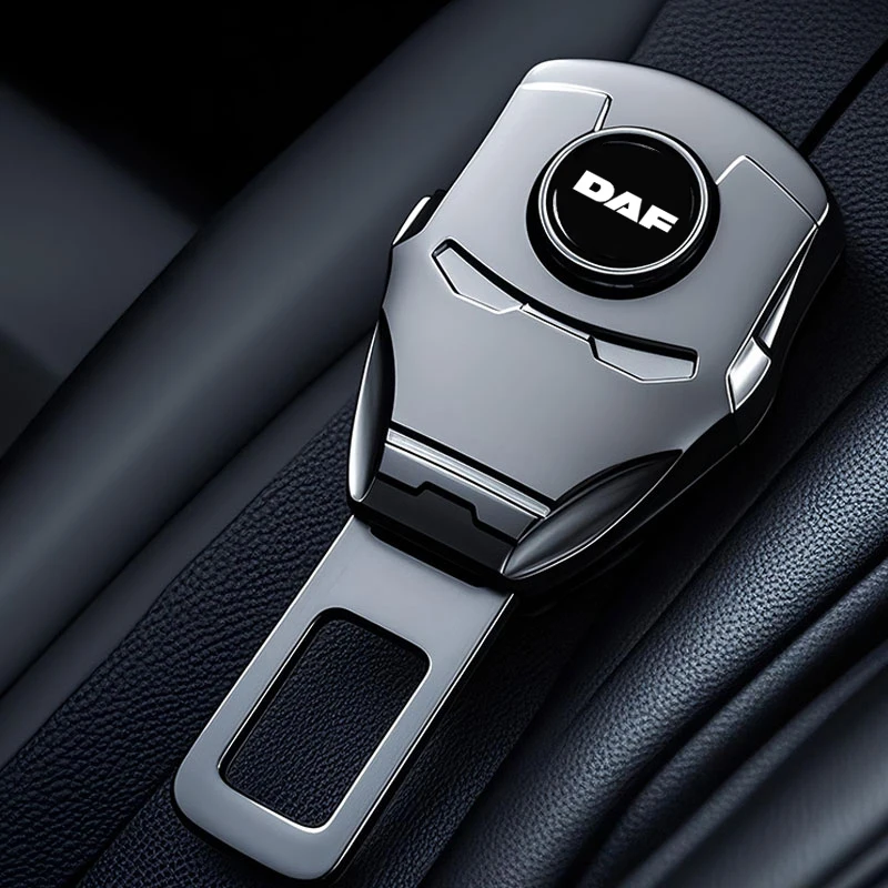 

Iron man car seat belt buckle One-click release Seat Belt auto parts for DAF 106xf 105 cf85 Truck lf van accessories extendable