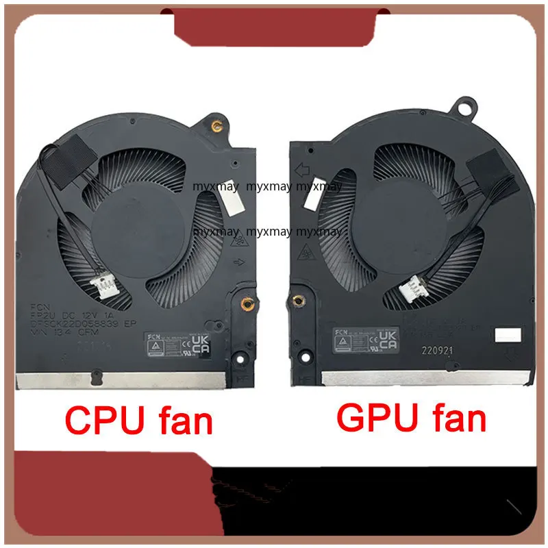 

CPU GPU Fan For Dell Alienware M15 R7 M15R7 ALWM15-R2763QB Gaming Laptop Cooling VGA Fans DFSCK22D058839 DFSCM227163929