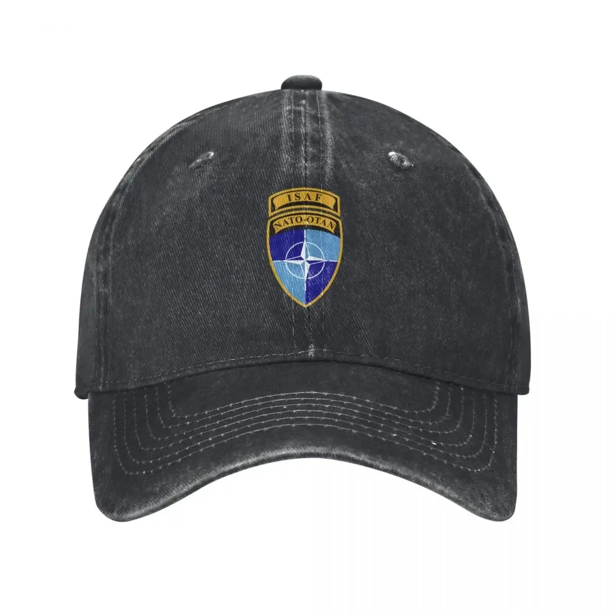 International Security Assistance Force (ISAF) NATO-OTAN Baseball Cap Sunhat Ball Cap Girl Men's