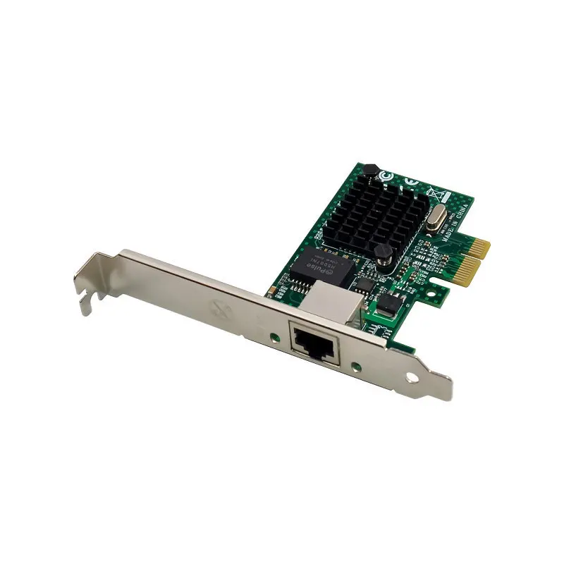 Scheda di rete gigabit a porta singola PCIE, scheda di rete server Broadcom BCM5751, scheda di rete ad alta velocità per computer desktop pci-e