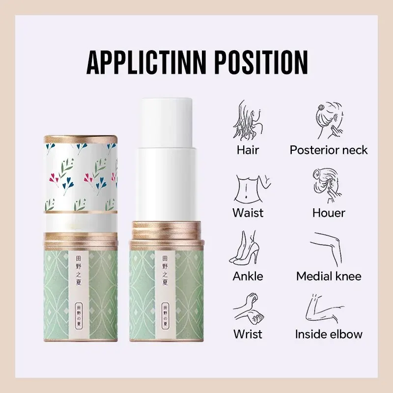 Solid Perfume Fragrances Solid Balm Mild Long Lasting Aroma Deodorant Fragrance  Antiperspirant Portable Pocket Solid Balm