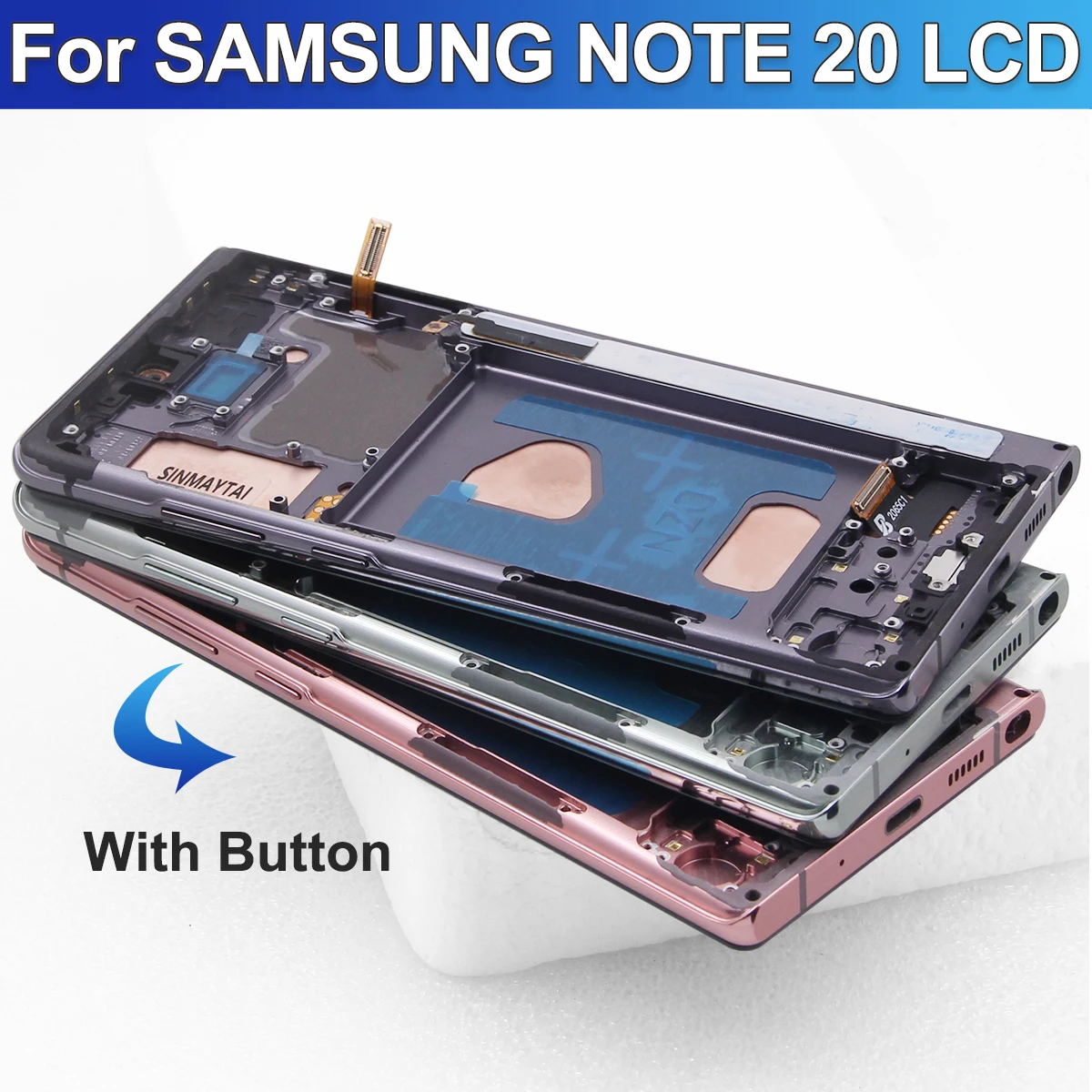 LCD For Samsung Galaxy Note20 N980F N980F/DS Lcd Display Digital Touch Screen for Samsung Galaxy Note 20 LCD Screen Assembly