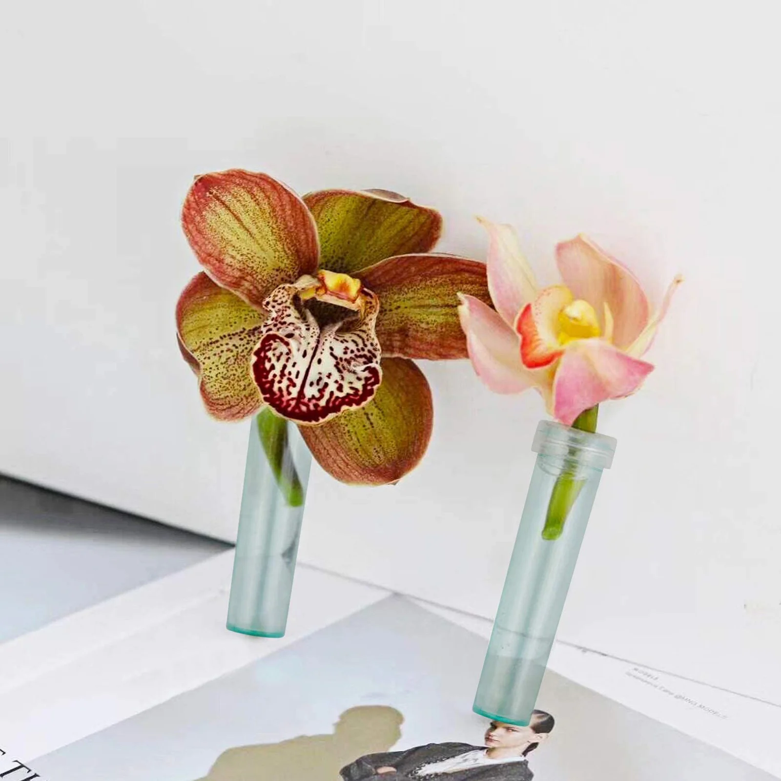 Tubi di ritenzione dell'acqua per fiori portatili da 90 pezzi Tubi per la conservazione della freschezza per la conservazione del bouquet di stoccaggio floreale Tubo dell'acqua per fiori
