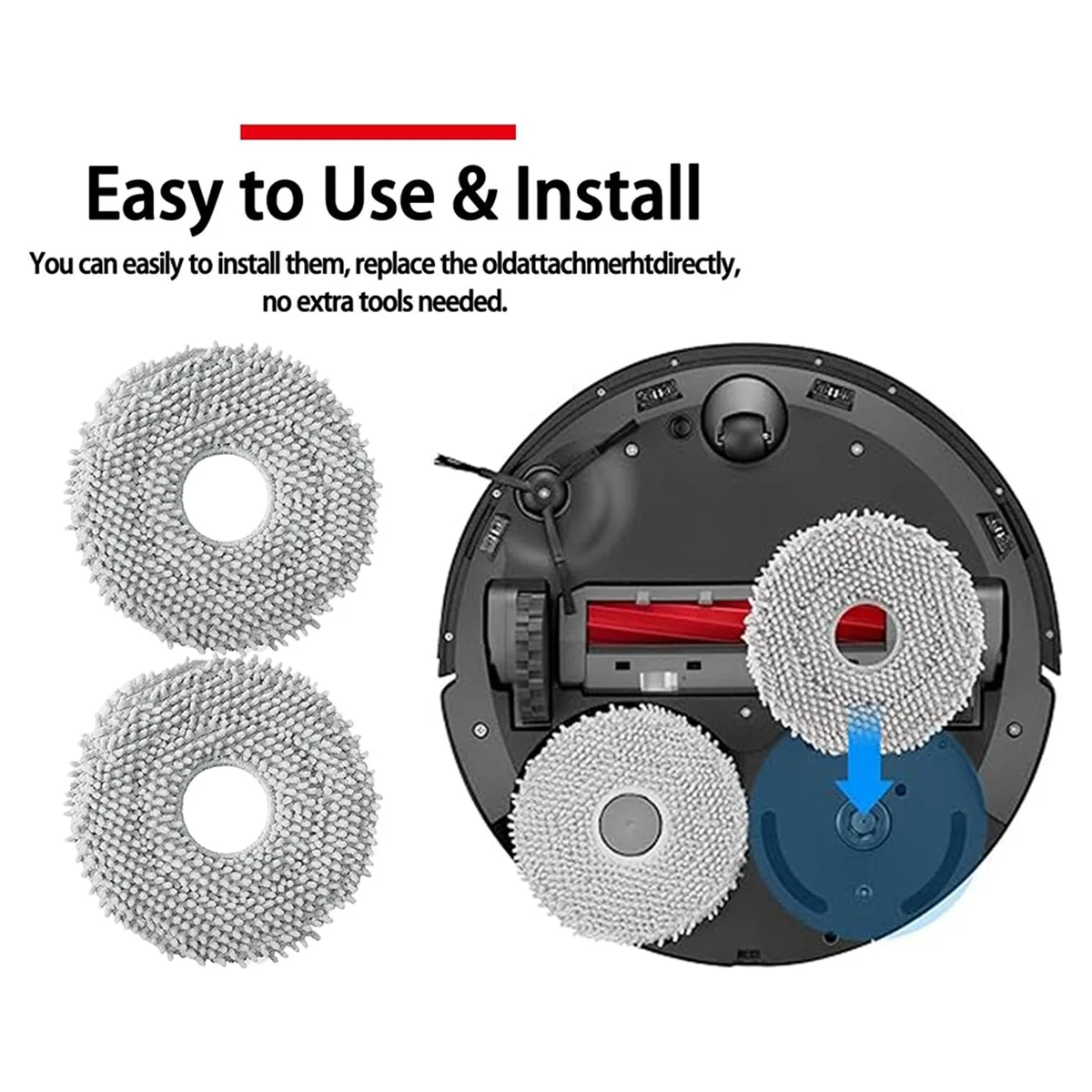 Совместимость с роботом-пылесосом Roborock Qrevo Curv, запасные части, основная боковая щетка, накладка для швабры, HEPA-фильтр, аксессуары для пылесборника — A19G