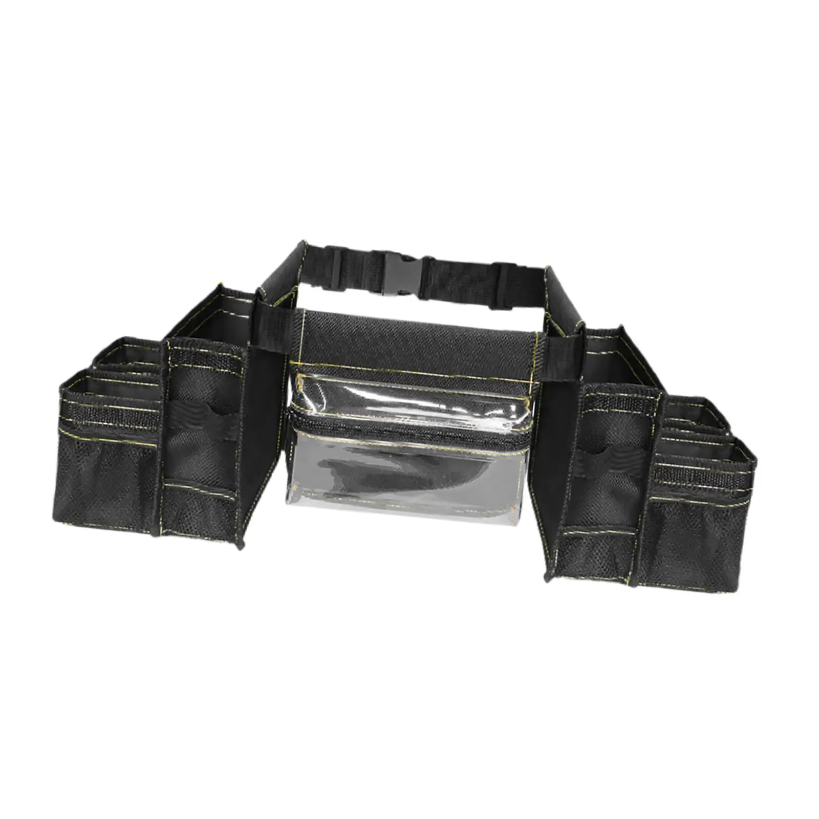 Tool Belt Adjustable Multiuse Waist Belt Tool Pouch Cleaning Supplies for Window Living Room Backyard Barber Shop Housekeeping