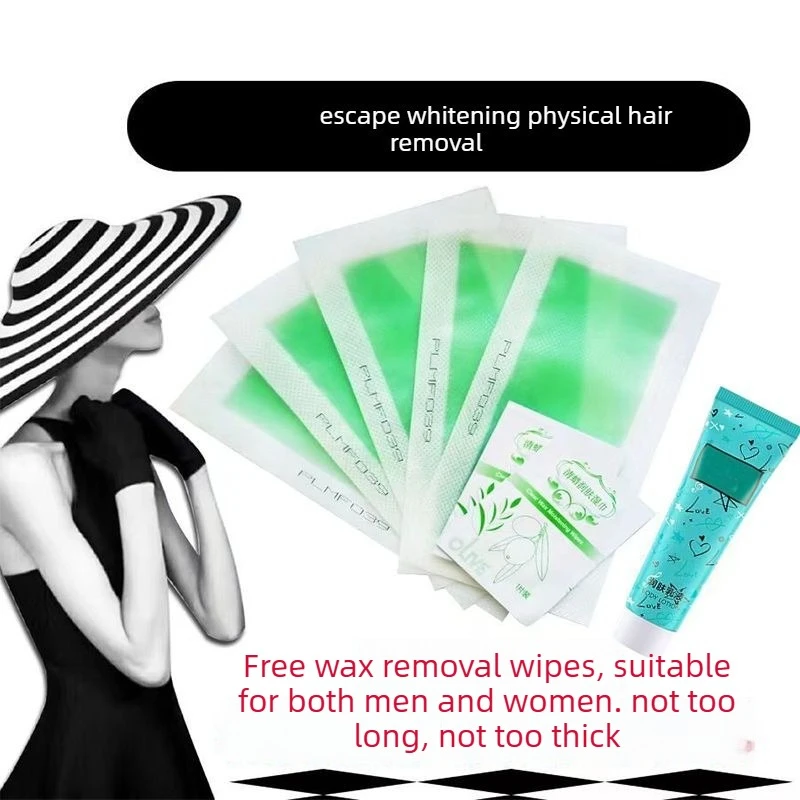 10/30Pcs Depilatory Cold Wax Strips Body Hair Removal Wax Paper For Face Neck Arm Leg Beauty Hair Remover Tools