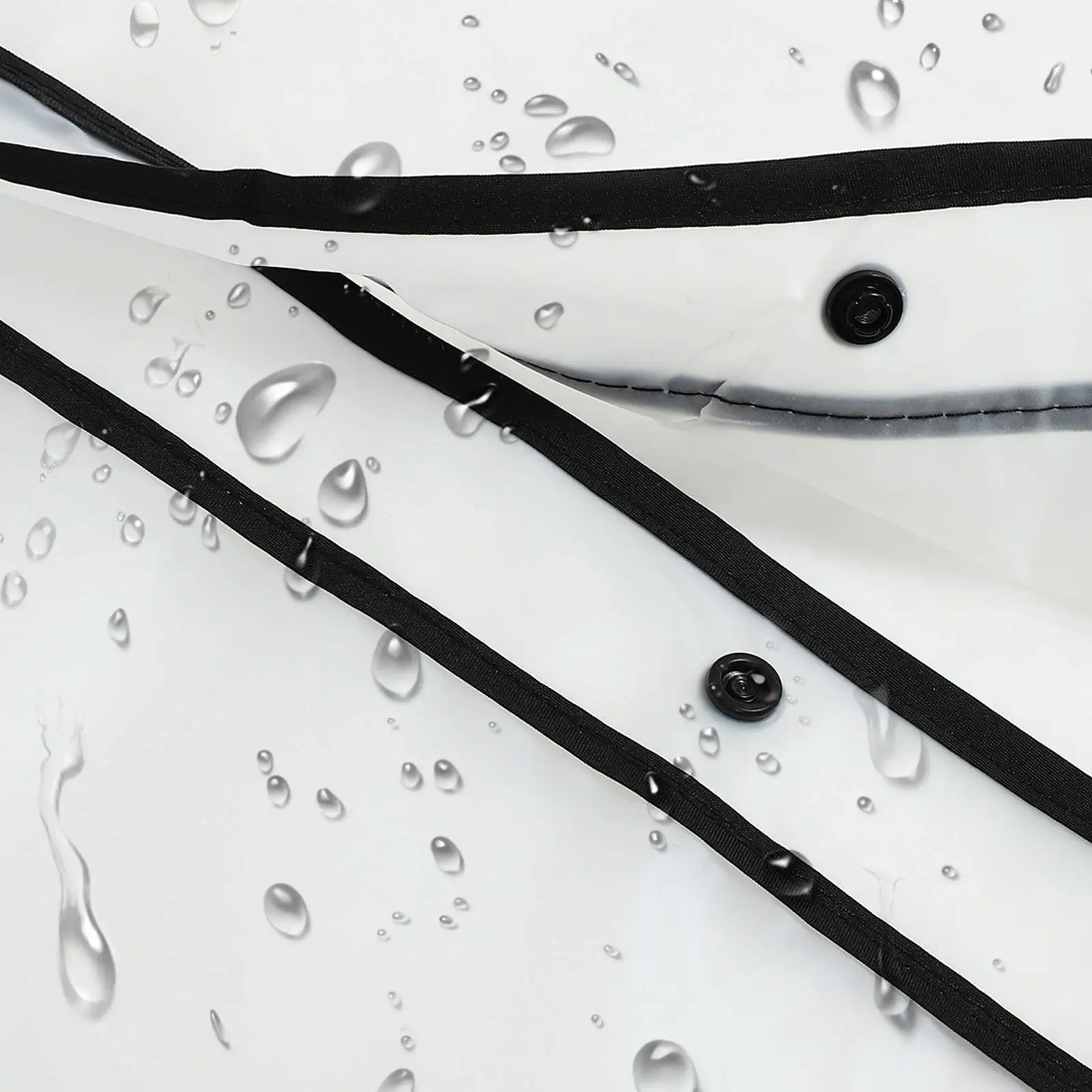 

Прозрачный длинный дождевик для взрослых из материала EVA, водонепроницаемый, ветрозащитный, грязеотталкивающий, удобный, легкий, портативный.