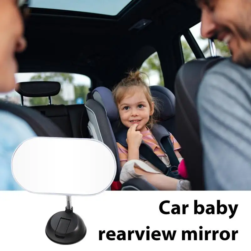 Baby Car Mirror Wide View Safety Mirror For Windshield Infant Car Seats Car Rear Seat Child Safety Mirror with suction cup