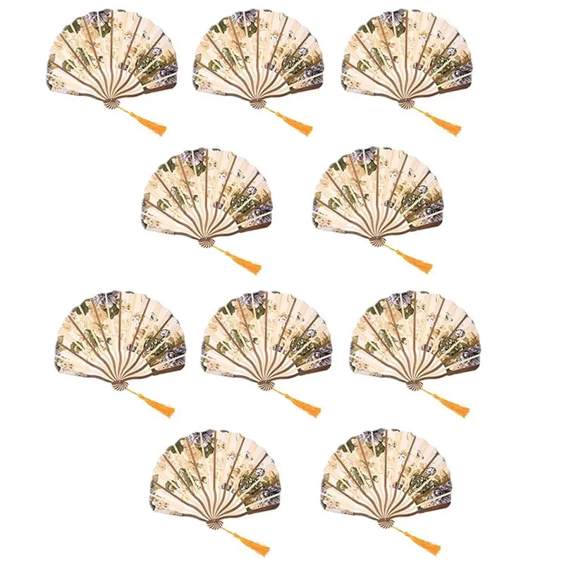 cyl-10x-classic-style-peony-flower-fabric-bamboo-folding-dance-hand-fan-beige