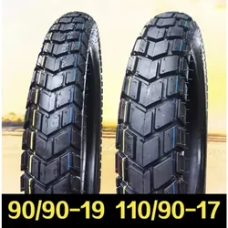 motorcycle front 90/90-19 rear 110/90-17 120/90-18 backplate anti-skid tire 250 inner and outer tires