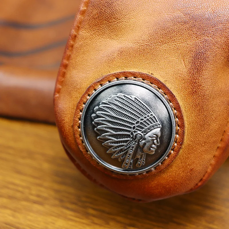 خمر اليدوية الجلود مفتاح محافظ الرجال شنقا مشبك المنزل مفتاح حامل الحقيبة سستة حول الخصر شنقا المفاتيح #4