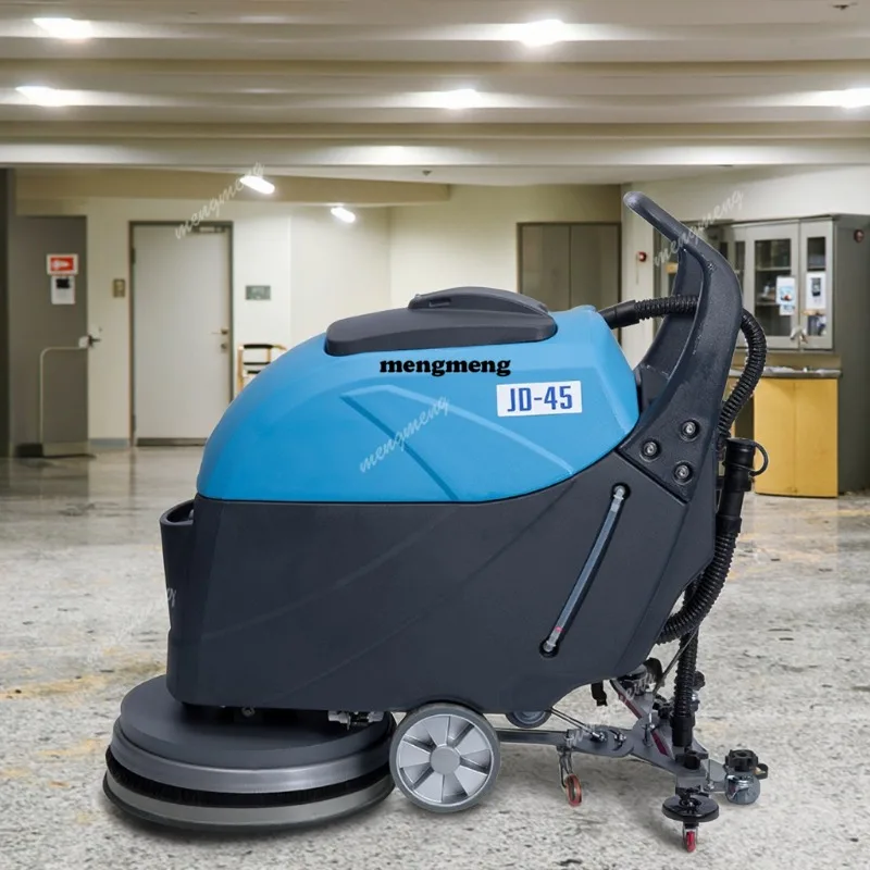 2025 Hot Product Electric Walk-Behind Floor Scrubber New Home Hotel Use Floor Cleaning Machine