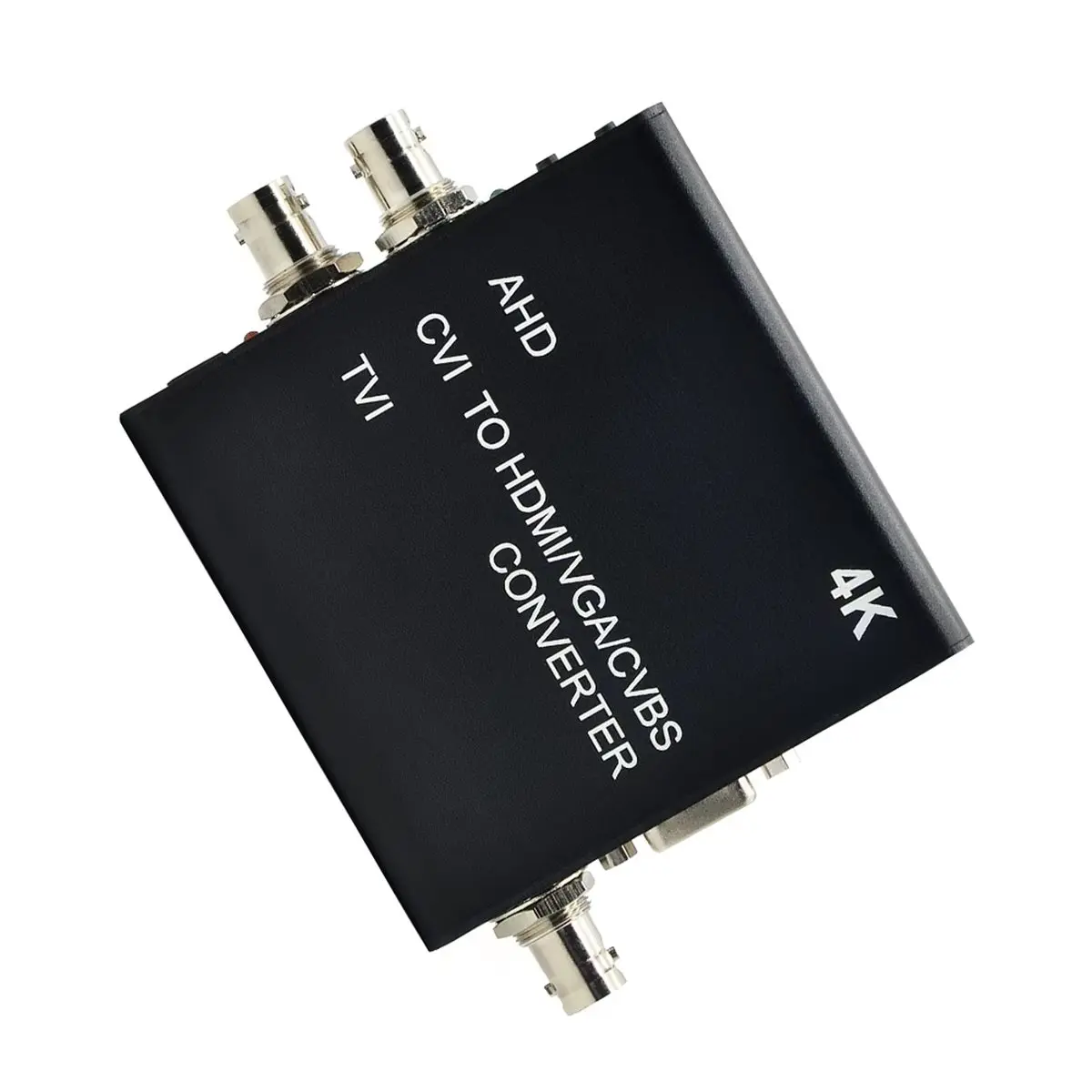 A86G NEW 4K 2.0MP HD Video Converter AHD/TVI/CVI/CVBS to -Compatible/VGA/CVBS, High-Resolution Monitoring Conversion Tool