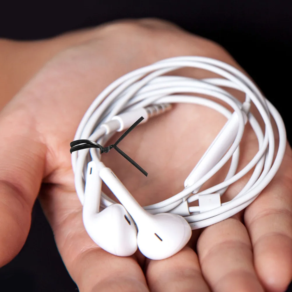 

1000 Pcs Wire Management Gardening Iron PVC Coated Cord Tie Reusable Gardening Iron Wire Office Travel