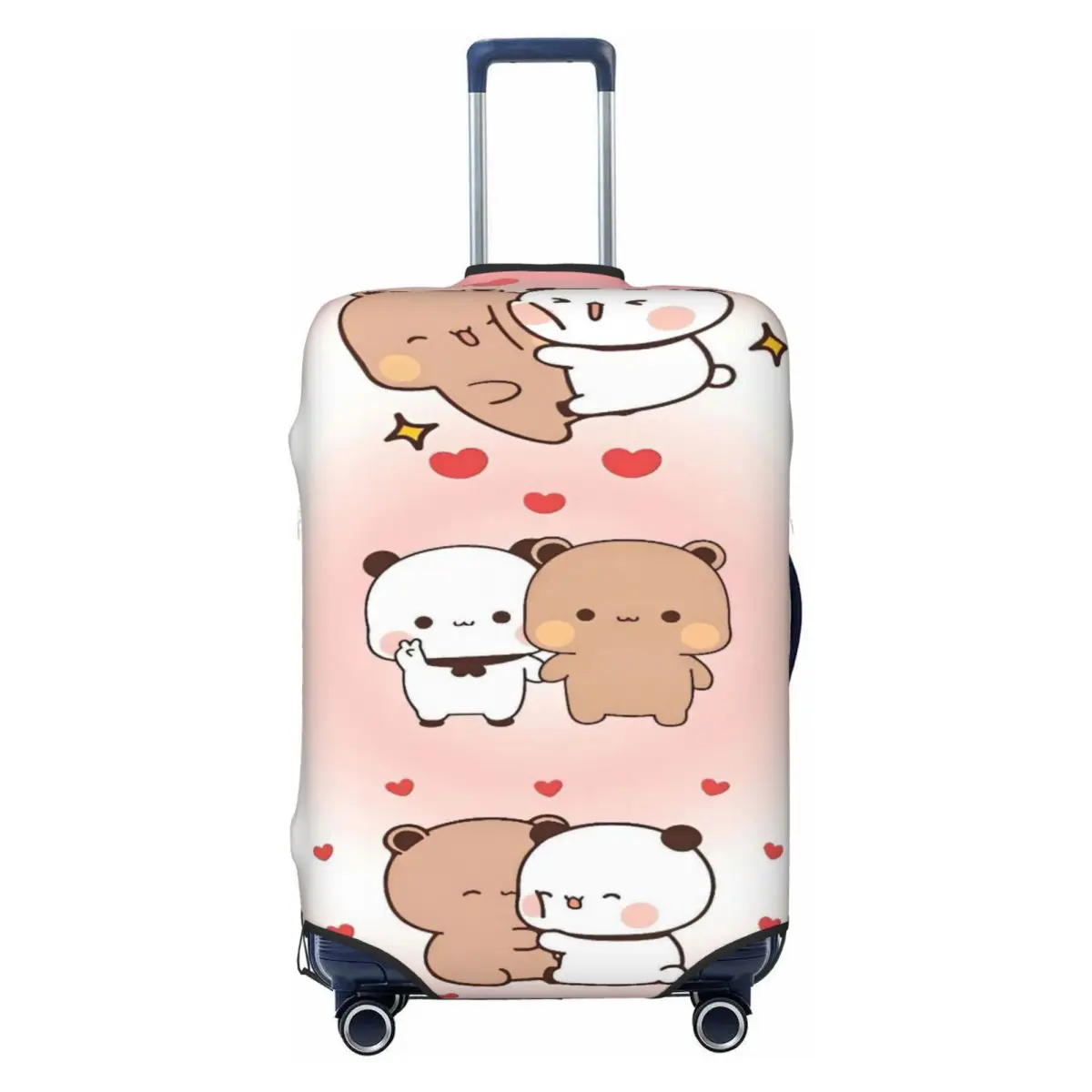 Bubu Dudu Suitcase Cover Cruise Trip Protection Holiday Strectch Luggage Case