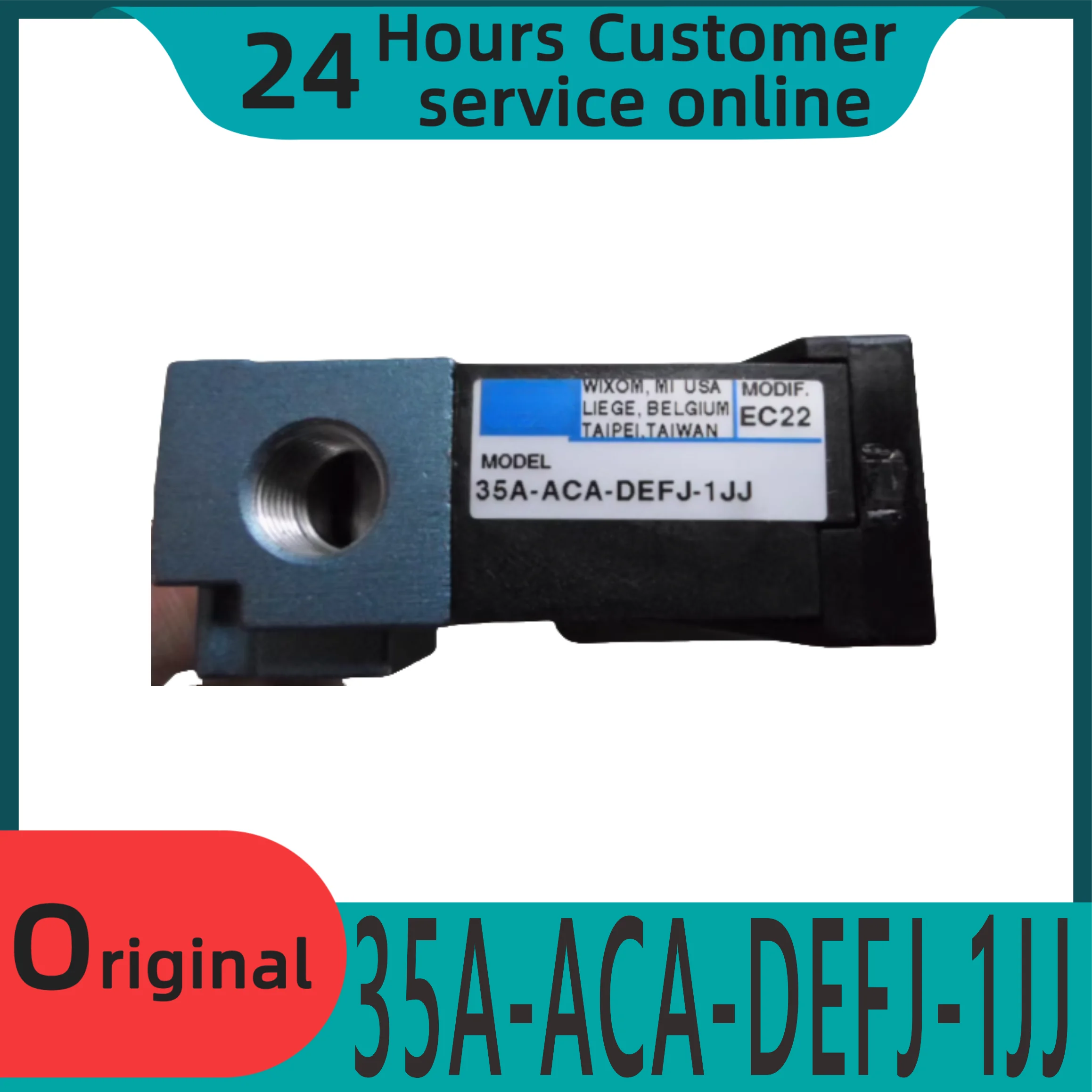 

Совершенно новый оригинальный электромагнитный клапан 35A-ACA-DEFJ-1JJ EC22