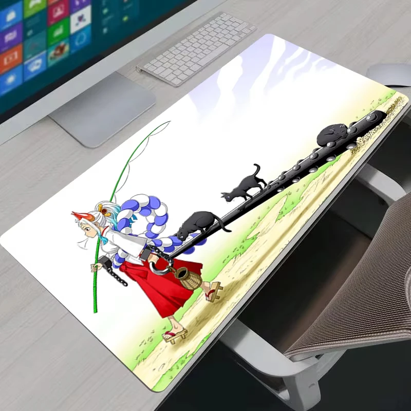 

Большой игровой коврик для мыши Yamato XXL, коврик для клавиатуры и мыши, цельный настольный коврик, резиновый коврик для мыши, игровой коврик для ноутбука