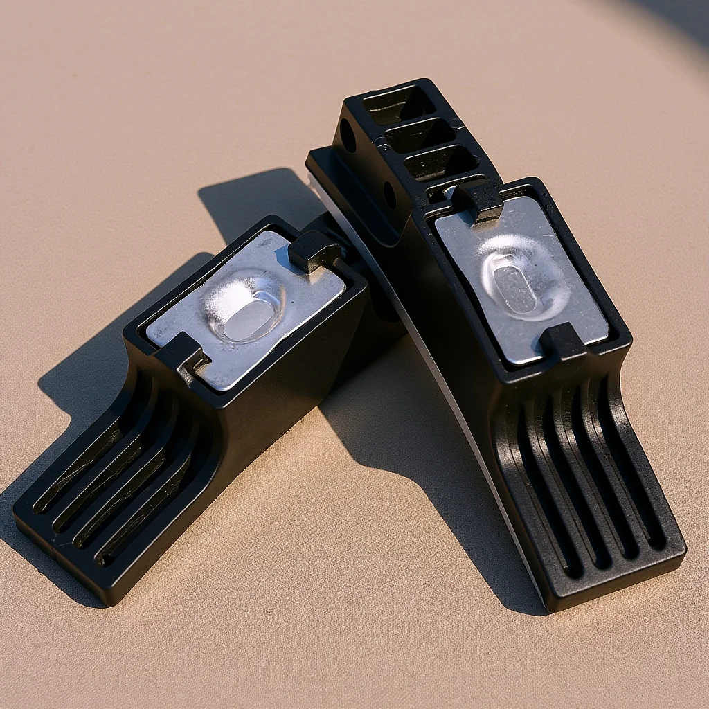 

2pcs Brake Block For Exercise Fitness Bike Brake Pad Durable Non-Slip Sole Quick Release Installation Gym Bike Braking Shoes