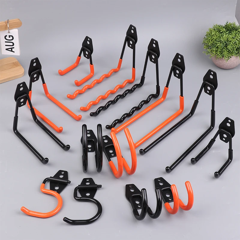Heavy-Duty Nail-Free Magnetic Garage Hook 43mm, High Load Capacity, Anti-slip, Waterproof, Excellent for Gardening Tools