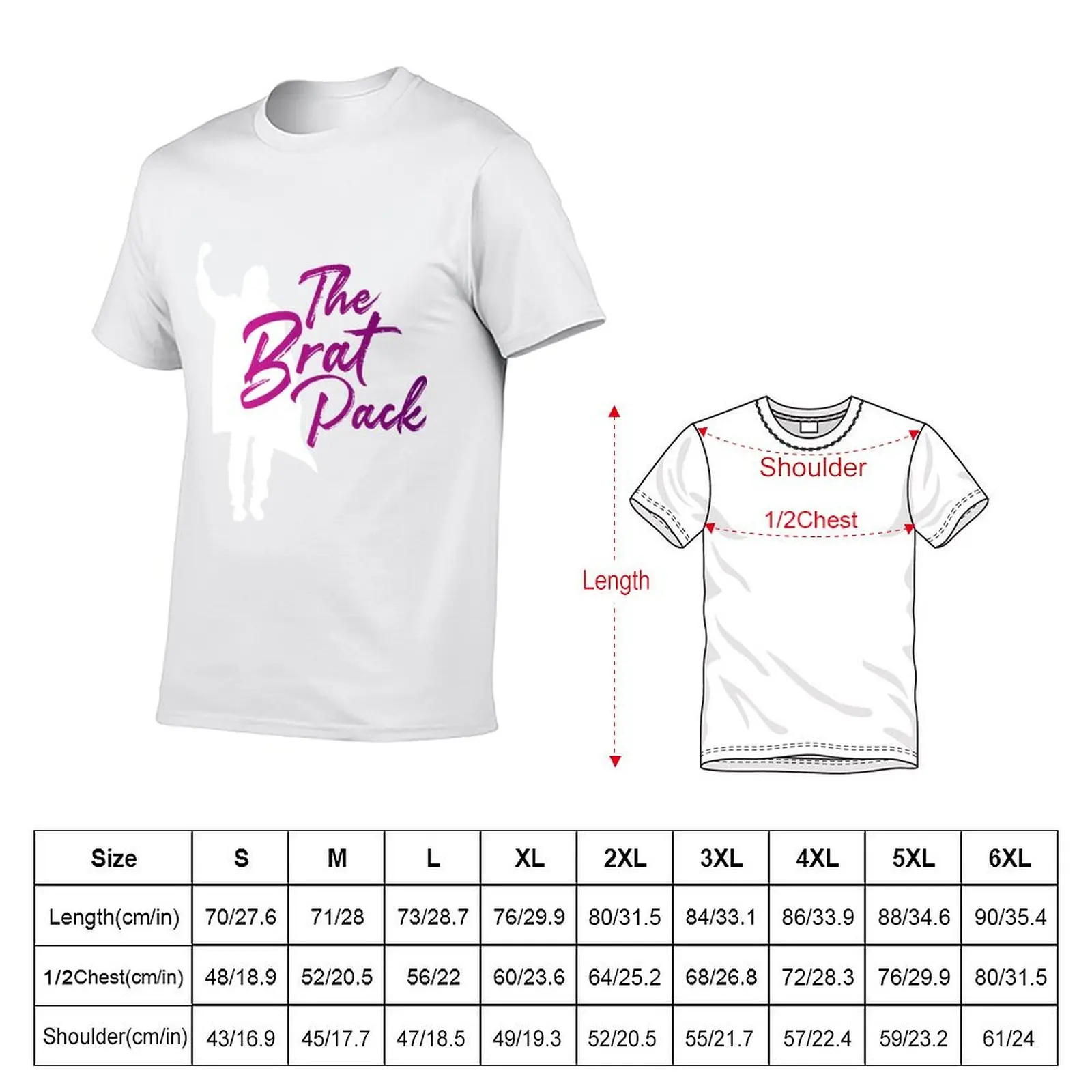 White Silhouette (For dark-colored items) T-Shirt Utility Work Short Sleeve Top