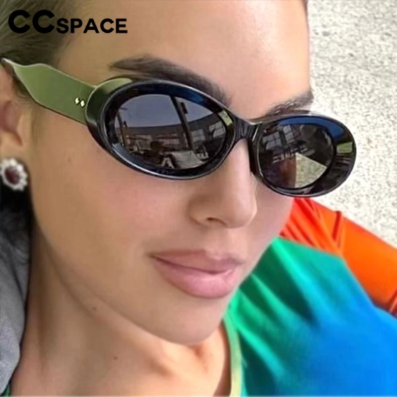 

Солнцезащитные очки с заклепками в стиле ретро, модные овальные солнцезащитные очки с защитой от ультрафиолета, сандалии для женщин, для путешествий, отпуска, песок Gafas De Sol 301074